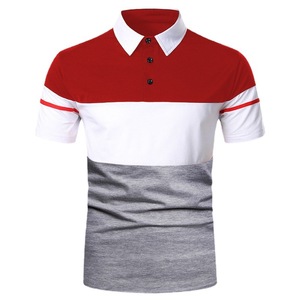 เสื้อยืดคอตตอน 100% แบบสั่งทำพิเศษ แขนสั้นสำหรับฤดูร้อน สไตล์โปโลชาย สำหรับงานที่เป็นทางการ  ด้านหน้าเปล่า สำหรับพิมพ์ลายแบบ Sublimation - Product Image 4