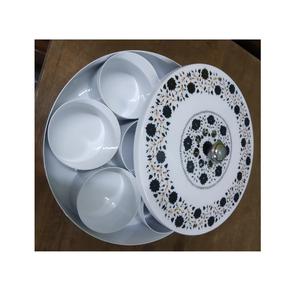 Récipient à épices à sept compartiments de haute qualité boîte Masala en laiton pur accessoire de cuisine en métal à usage quotidien directement fourni - Product Image 2