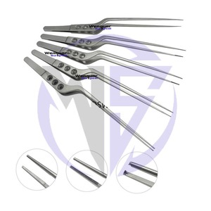Pinzas de Microdisección de Alta Calidad Tipo Bayoneta Z, Pinzas para Tejidos de Acero Inoxidable de Grado Quirúrgico para Neurocirugía Wenquar - Product Image 2