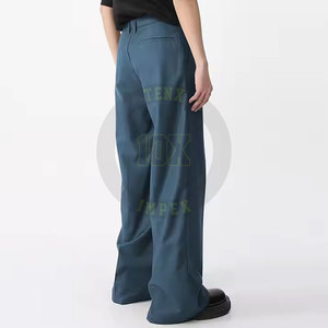 Pantalon baggy pour hommes jambe large coupe décontractée pour streetwear décontracté ou salon - Product Image 5