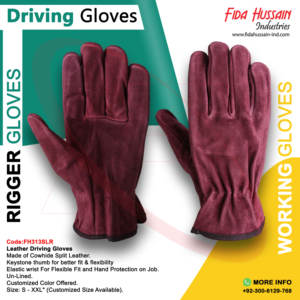 Des gants de conducteurs et de gréeurs sont conçus pour fournir le proterction de main et la poignée dans les environnements de travail exigeants - Product Image 6