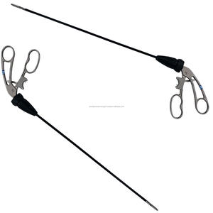 Pinza de agarre tipo cocodrilo para laparoscopia, instrumento quirúrgico de acero inoxidable, kit quirúrgico, pinza endoscópica ORL, CE, para clínica médica - Product Image 3