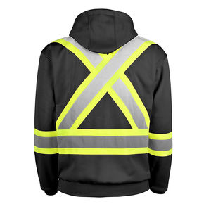 Ropa DE TRABAJO Chaqueta de seguridad para hombre Reflectante Alta visibilidad Protección Industrial Durable Construcción al aire libre Uniforme Chaquetas - Product Image 4