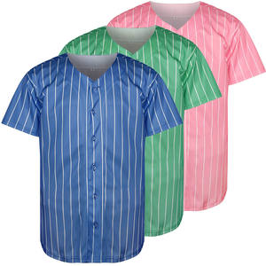 Maillot de baseball décontracté à boutons pour hommes Chemises solides Manches courtes Uniforme de sport respirant S-2XL pour joueurs de baseball et softball - Product Image 6