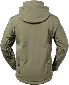 Custom Wholesales Men's Soft Shell <b>Jackets</b> Outdoor Waterproof Softshell <b>Jacket</b> - Product Image 3