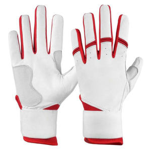 2025 Meilleures ventes Logo personnalisé 100% Gants de frappe de baseball en cuir véritable Vente chaude Gants de sport personnalisables - Product Image 1