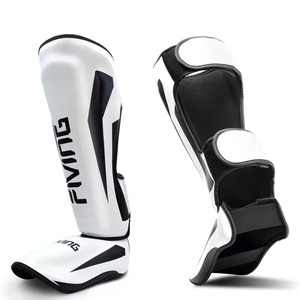 GAF Protège-tibias en cuir de haute qualité Protecteur de jambes de boxe Muay Thai Mma Kick Boxing Protège-pieds Sécurité sportive - Product Image 2