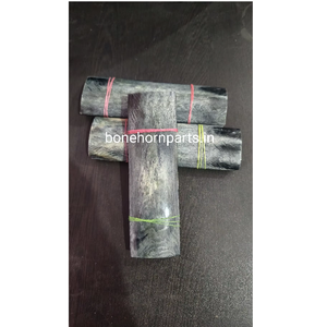 Elegante Mango de Cuchillo de Hueso de Camello Pulido Negro Claro, Hecho a Mano, de Alta Calidad, Artesanía Natural, Obsequio Único Coleccionable, Tamaño Personalizado - Product Image 1