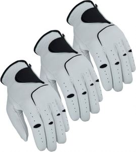 Gants de golf personnalisés de dernière conception de qualité supérieure Gants de golf en cuir Cabretta Gants de golf respirants antidérapants avec logo personnalisé - Product Image 4