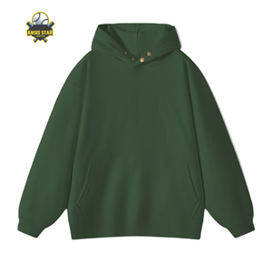 Sudaderas con capucha personalizadas de primera calidad para hombre, sudaderas transpirables de invierno de algodón liso en blanco de talla grande, disponibles a granel - Product Image 2