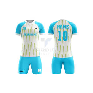 Nueva Llegada, Conjuntos de Uniformes de Fútbol Unisex, la Mejor Calidad, Hechos a Medida, Transpirables, 100% Poliéster, Nombre del Equipo Personalizado, Entrenamiento Deportivo - Product Image 1