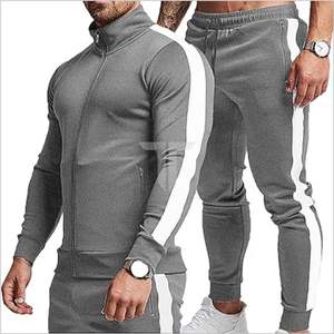 Survêtements unisexes pour hommes, décontractés, athlétiques, de course à pied, écologiques, 100% coton, imprimés, avec cordon de serrage, ensembles de jogging 2 pièces, poches - Product Image 5