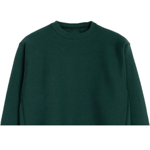 เสื้อสเวตเชิ้ตคอกลมผู้ชาย พรีเมียม ผ้าฝ้ายฟลีซ 100% ระบายอากาศได้ดี เป็นมิตรกับสิ่งแวดล้อม ลายพิมพ์นูน โลโก้ด้านหน้า น้ำหนัก 240 กรัม - Product Image 4