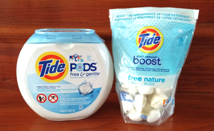 Détergent à lessive liquide original Tide Free & Gentle 57 Pacs Capsule - Product Image 3