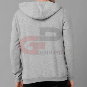 Taille personnalisée Sweats à capuche à demi fermeture éclair Sweats à capuche à demi fermeture éclair à la mode et élégants en stock pour hommes Sweats à capuche - Product Image 3