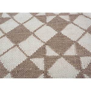 Alhambra Ivory Flat Weave Wool <b>Rugs</b> Geometric Handmade Rectangle <b>Rugs</b> for Home for Living Room Bedroom Hallway-Model ADWL-13164 - Product Image 3