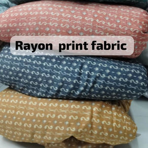 Impresión de viscosa de rayón 14 kg para disfraces de material Kurti - Product Image 6