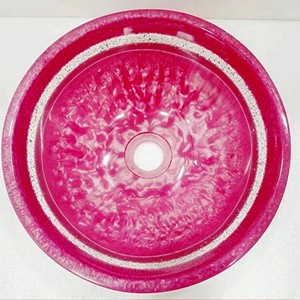 Bol à pétales, bols de service en résine faits à la main, vaisselle décorative polie, origine indienne, respectueux de l'environnement - Product Image 6