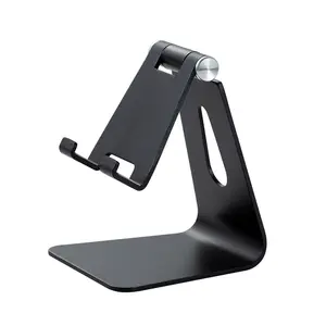 Adjustable Mobile Phone Bracket Support Aluminum Alloy Tablet Desk Holder Stand Portable Desktop Stand Table Phone Supporter