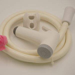 Juego de bidé de plástico ABS moderno para baño, montado en la pared, de un solo orificio, ecológico, con rociador horizontal. - Product Image 1