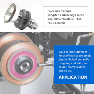 REZZ RUIZUAN foret en résine personnalisé diamant Cbn meule fraise en bout rainurage meule fin relief meule - Product Image 6