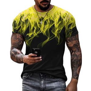 T-shirts à sublimation à faible MOQ, 100% polyester, coton, t-shirt en polyester vierge pour impression, impression personnalisée, t-shirt à col rond - Product Image 3