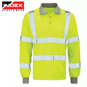 Multi Color Hi Vis Safety Reflective Short Sleeve T-shirt Combinaisons personnalisées pour hommes et femmes avec logo personnalisé - Product Image 2