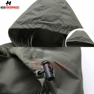 Nouvelle veste de pluie tendance avec logo personnalisé veste de pluie pour hommes vente en gros veste de pluie coupe-vent de haute qualité pour hommes à vendre - Product Image 3
