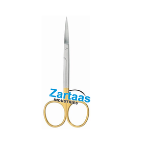 Instrumento Dental de acero inoxidable de alta calidad 2024, tijeras de goma TC, instrumentos quirúrgicos rectos de 12 cm - Product Image 4