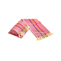 Serviette de bain en coton turc de haute qualité, écologique, jetable, pour hammam et plage, imprimée sur mesure, double face, en peluche, vente en gros