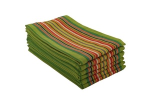 Serviette de cuisine 100% coton microfibre bambou-vert lin tissé à séchage rapide pour la maison hôtels restaurants golf-paquet de 12 - Product Image 5