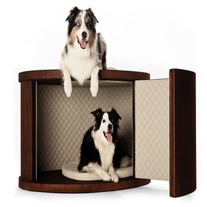 Casa de Plástico Grande para Perro de Alta Calidad y Entrega Rápida con Características Removibles, Impermeables y a Prueba de Sonido, Patrón Sólido y Botón a Presión - Product Image 1
