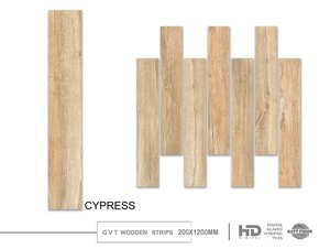Carrelage en porcelaine aspect bois de haute qualité 200x1200mm pour espaces résidentiels et commerciaux épaisseur 8mm - Product Image 4