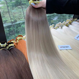 ผมต่อแบบ PLA02 Ombre #4 60ซม. ยาวสองเท่าแบบดิบๆ - Product Image 1