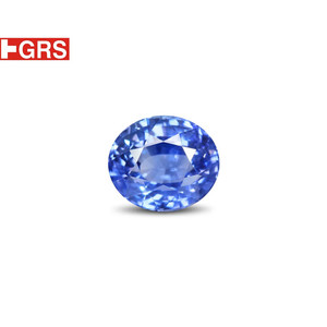 Zafiro Azul de 3.98 Quilates, Gema Natural Facetada, Color Azul Real Calibrado, Piedra Suelta Certificada por IGI, Pulida con Calor, 10mm X 8mm - Product Image 1