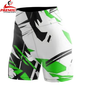 Shorts de Ciclismo de Alta Calidad para Mujer, Spandex, Cintura Alta, Leggings de Yoga, Estampados Modernos, Shorts de Entrenamiento, Directo de Fábrica - Product Image 6