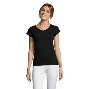 T-shirt personnalisé pour femme 150g Moon pour merchandising promotionnel - Product Image 1
