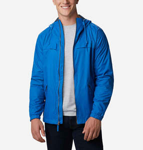 Veste coupe-vent imperméable pour hommes, logo frontal, capuche, tissu anti-UV à séchage rapide, pour les acheteurs en gros, coupe ample, service OEM 2025 - Product Image 4