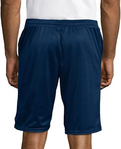 2025 nueva llegada OEM pantalones cortos de malla personalizados ropa deportiva Bsci Logo impreso venta al por mayor pantalones cortos de baloncesto para hombres - Product Image 2