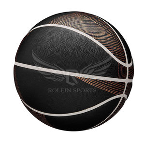Ballon de basket-ball d'entraînement en PU pour l'extérieur, logo personnalisé, fournisseur en gros, OEM - Product Image 2