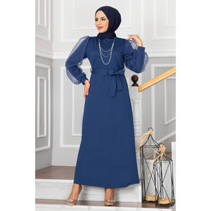 New Season Women Winter <b>Islamic</b> <b>Clothing</b> Abaya Dress Kaftan Tunic Dubai Muslim <b>Islamic</b> Fashion Turkish Made <b>Islamic</b> Dresses - Product Image 5