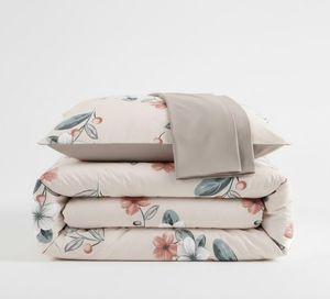 ชุดเครื่องนอนไมโครไฟเบอร์ทอลายเรขาคณิตทันสมัย ขนาดควีนไซส์ 3 ชิ้น ผ้าโพลีเอสเตอร์นุ่มพิเศษ พร้อมปลอกหมอน 2 ใบ รับผลิตตามสั่ง ขายส่ง - Product Image 5