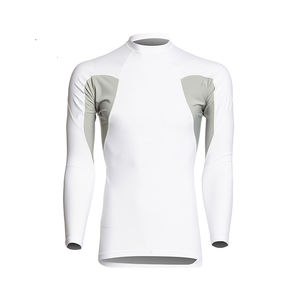 Meilleur style unique, respirant, antibactérien, respectueux de l'environnement, rashguard à manches longues, logo personnalisé, séchage rapide, spandex, nylon, couleur personnalisée - Product Image 1