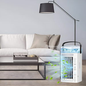 Aire Acondicionado Portátil Personal, Fuente de Alimentación Eléctrica, Ventilador Compacto para Habitación, Auto, Exteriores, Hogar, Hotel - Enchufe US/AU - Product Image 2