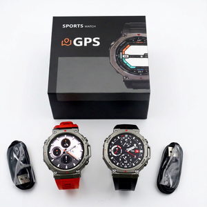 Montre connectée LEMFO DM58 1.43'' AMOLED GPS pour sports de plein air, étanche 5ATM, écran tactile, tracker de fitness unisexe - Product Image 5