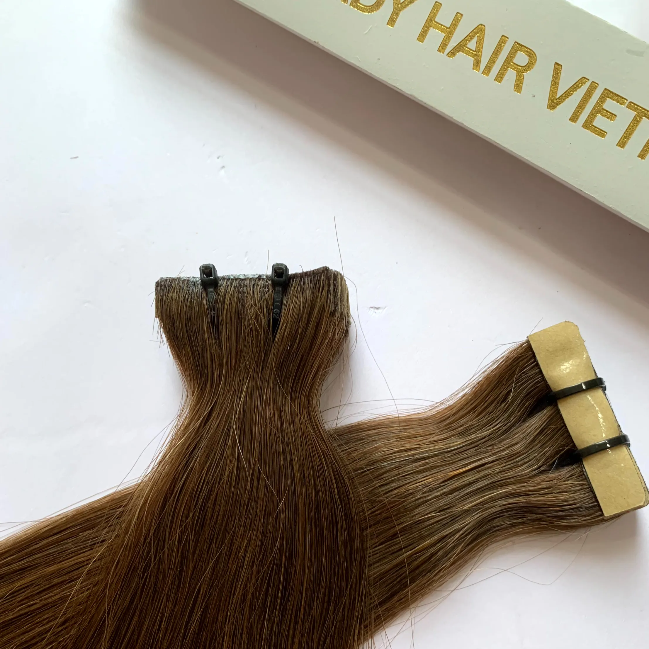 Invisible Tape Hair Extensions Invisible Tape in Hair Extensions Human