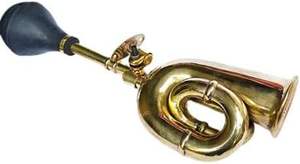 Corne de voiture vintage, corne de taxi, corne de véhicule classique, en laiton massif, circulaire, best-seller - Product Image 3