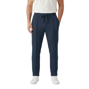 Mens Waffle Knit <b>Jogger</b> Pants Drawstring Elastic Waist <b>Slim</b> Fit Casual Lounge Sweatpants Soft Stretch Tapered Trousers Pockets - Product Image 1