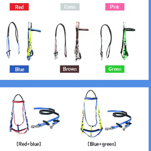 Équipement équestre de style occidental de haute qualité personnalisé et élégant, voile anti-mouches en cuir pour cheval, accessoires en laiton massif, équitation synthétique - Product Image 4