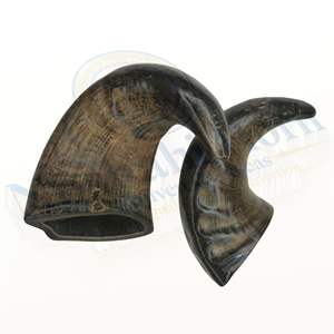 NHE Overseas Natural Water Buffalo Horn Dog Chew Jouet à mâcher animal aromatisé au boeuf de haute qualité | Friandise artisanale et durable - Product Image 2